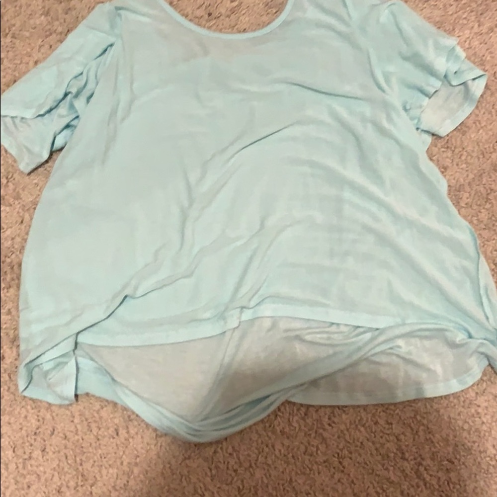 Simple blue T-shirt